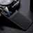 Soft Silicone Gel Leather Snap On Case Cover FL1 for Samsung Galaxy M21s Black