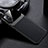 Soft Silicone Gel Leather Snap On Case Cover FL1 for Samsung Galaxy M51 Black