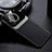 Soft Silicone Gel Leather Snap On Case Cover FL1 for Xiaomi Mi 10i 5G Black