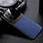 Soft Silicone Gel Leather Snap On Case Cover FL1 for Xiaomi Mi 11X Pro 5G Blue