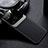 Soft Silicone Gel Leather Snap On Case Cover FL1 for Xiaomi Redmi 10C 4G Black