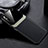 Soft Silicone Gel Leather Snap On Case Cover FL1 for Xiaomi Redmi 9AT Black