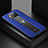 Soft Silicone Gel Leather Snap On Case Cover FL2 for Xiaomi Poco X3 NFC Blue