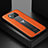 Soft Silicone Gel Leather Snap On Case Cover FL2 for Xiaomi Poco X3 NFC Orange