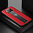 Soft Silicone Gel Leather Snap On Case Cover FL2 for Xiaomi Poco X3 Pro Red