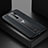 Soft Silicone Gel Leather Snap On Case Cover FL2 for Xiaomi Redmi 9 Black