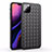 Soft Silicone Gel Leather Snap On Case Cover for Apple iPhone 11 Pro Black