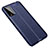 Soft Silicone Gel Leather Snap On Case Cover for Huawei Honor Play4T Pro Blue