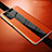 Soft Silicone Gel Leather Snap On Case Cover for Huawei Honor V30 5G Orange