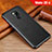 Soft Silicone Gel Leather Snap On Case Cover for Huawei Mate 20 X Black