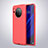 Soft Silicone Gel Leather Snap On Case Cover for Huawei Mate 30 Pro 5G Red