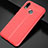 Soft Silicone Gel Leather Snap On Case Cover for Huawei Nova 3i Red