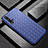 Soft Silicone Gel Leather Snap On Case Cover for Huawei Nova 5 Blue