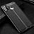 Soft Silicone Gel Leather Snap On Case Cover for Huawei P Smart (2020) Black