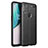 Soft Silicone Gel Leather Snap On Case Cover for OnePlus Nord N10 5G Black