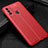 Soft Silicone Gel Leather Snap On Case Cover for Oppo A53s Red