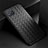 Soft Silicone Gel Leather Snap On Case Cover for Oppo A92s 5G Black