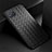 Soft Silicone Gel Leather Snap On Case Cover for Oppo Reno4 Z 5G Black