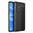 Soft Silicone Gel Leather Snap On Case Cover for Oppo Reno6 Pro 5G Black