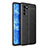 Soft Silicone Gel Leather Snap On Case Cover for Oppo Reno6 Pro 5G India Black