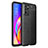 Soft Silicone Gel Leather Snap On Case Cover for Oppo Reno6 Z 5G Black