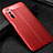 Soft Silicone Gel Leather Snap On Case Cover for Realme 6 Red