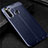 Soft Silicone Gel Leather Snap On Case Cover for Realme 6i Blue