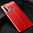 Soft Silicone Gel Leather Snap On Case Cover for Realme 6i Red