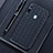 Soft Silicone Gel Leather Snap On Case Cover for Samsung Galaxy A8s SM-G8870 Black