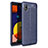 Soft Silicone Gel Leather Snap On Case Cover for Samsung Galaxy M01 Core