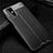Soft Silicone Gel Leather Snap On Case Cover for Samsung Galaxy M31s Black