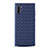 Soft Silicone Gel Leather Snap On Case Cover for Samsung Galaxy Note 10 Plus 5G Blue