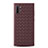 Soft Silicone Gel Leather Snap On Case Cover for Samsung Galaxy Note 10 Plus Brown