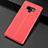 Soft Silicone Gel Leather Snap On Case Cover for Samsung Galaxy Note 9 Red