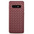 Soft Silicone Gel Leather Snap On Case Cover for Samsung Galaxy S10e Brown