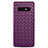 Soft Silicone Gel Leather Snap On Case Cover for Samsung Galaxy S10e Purple