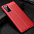 Soft Silicone Gel Leather Snap On Case Cover for Samsung Galaxy S20 FE 5G Red