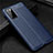 Soft Silicone Gel Leather Snap On Case Cover for Samsung Galaxy S20 Lite 5G Blue