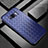 Soft Silicone Gel Leather Snap On Case Cover for Samsung Galaxy S8 Blue