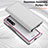 Soft Silicone Gel Leather Snap On Case Cover for Samsung Galaxy Z Fold4 5G Gray