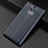 Soft Silicone Gel Leather Snap On Case Cover for Sony Xperia XA2 Blue