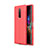Soft Silicone Gel Leather Snap On Case Cover for Sony Xperia XZ4 Red