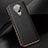 Soft Silicone Gel Leather Snap On Case Cover for Vivo Nex 3 5G Black