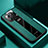 Soft Silicone Gel Leather Snap On Case Cover for Xiaomi Mi 11 Pro 5G Green