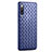 Soft Silicone Gel Leather Snap On Case Cover for Xiaomi Mi 9 Blue