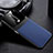 Soft Silicone Gel Leather Snap On Case Cover for Xiaomi Poco X2 Blue