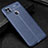 Soft Silicone Gel Leather Snap On Case Cover for Xiaomi Redmi 10A 4G Blue