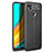 Soft Silicone Gel Leather Snap On Case Cover for Xiaomi Redmi 9 India