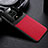 Soft Silicone Gel Leather Snap On Case Cover for Xiaomi Redmi Note 9 Pro Red