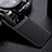 Soft Silicone Gel Leather Snap On Case Cover for Xiaomi Redmi Note 9S Black